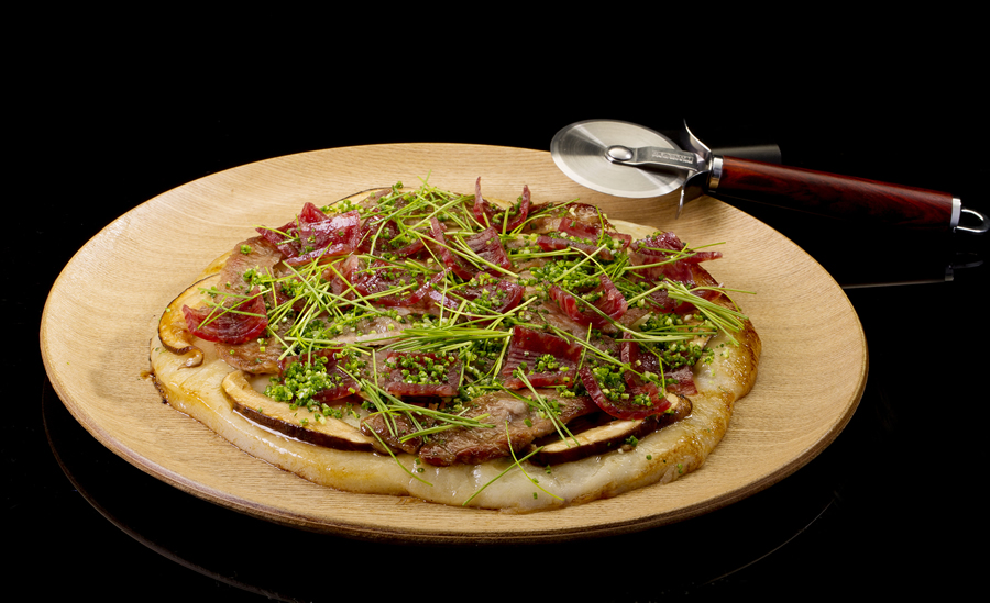 Mochi frito coronado con Secreto Joselito