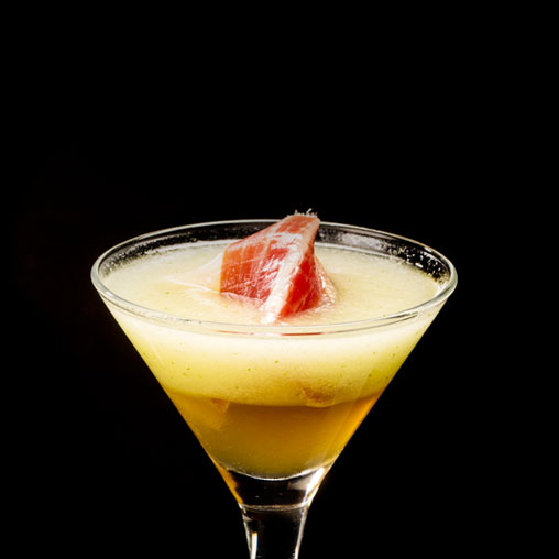 SOPA DE MELÓN CON JAMÓN JOSELITO