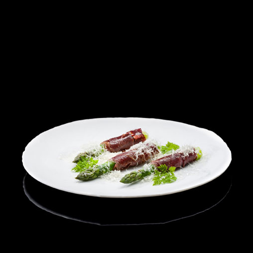 ENVOLTINI JOSELITO CON ESPÁRRAGOS - CALIENTE