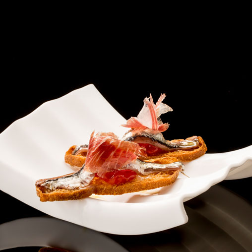 TOSTADAS DE ANCHOA CON JOSELITO